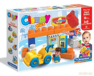 CLEMENTONI Clemmy Plus: Stacja Benzynowa