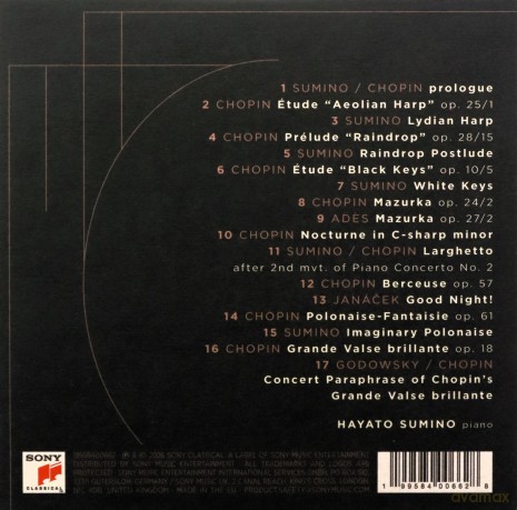 Hayato Sumino: Chopin Orbit [CD]