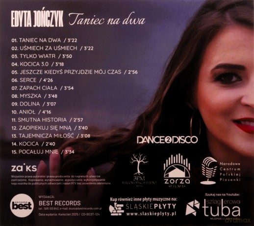 Edyta Jończyk: Taniec na dwa [CD]