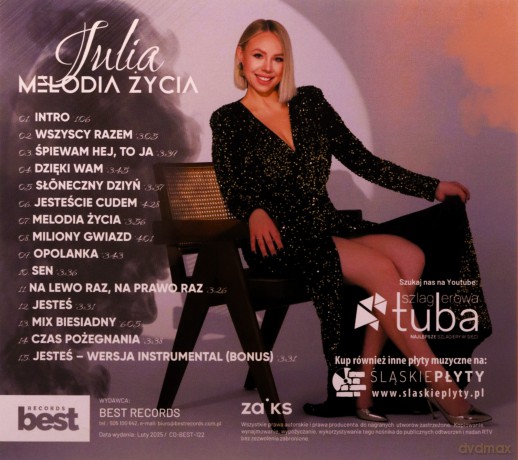 Julia: Melodia życia [CD]