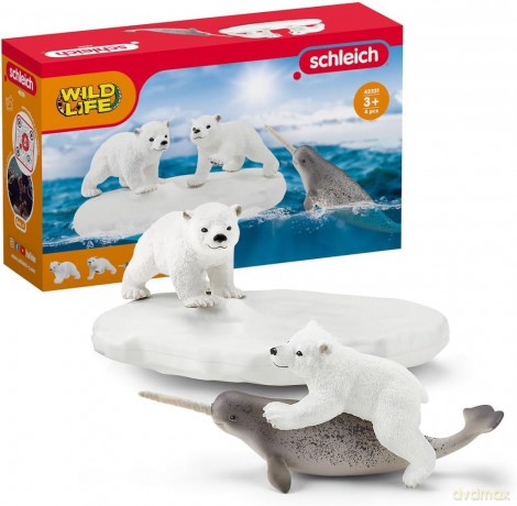 Schleich Zestaw Wild Life Polarny Plac Zabaw Wild Life