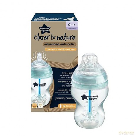 Tommee Tippee Butelka Aac 260 Ml Slow Flow