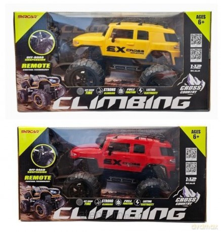 Auto terenowe wspinające się R/C z ładowarką mix