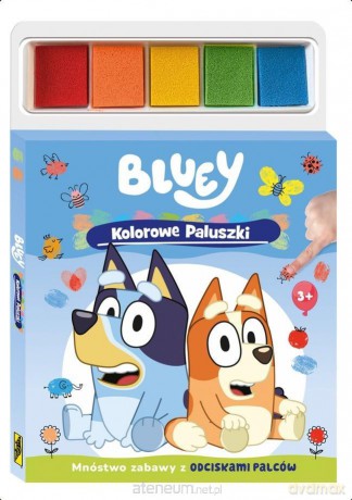 Bluey. Kolorowe paluszki [KSIĄŻKA]