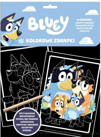 Bluey. Kolorowe zdrapki [KSIĄŻKA]