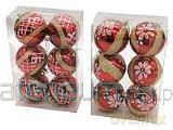 Bombki 6szt MIX