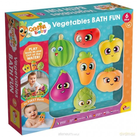 Carotina baby warzywna zabawa w kąpieli