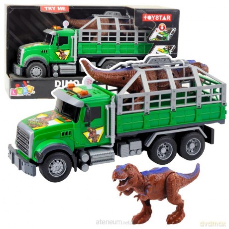 Ciężarówka do transportu dinozaurów z figurką