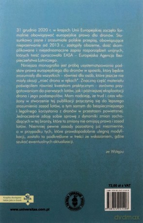 Drony. Aspekty prawne i zasady użytkowania - Michał Zawadzak [KSIĄŻKA]