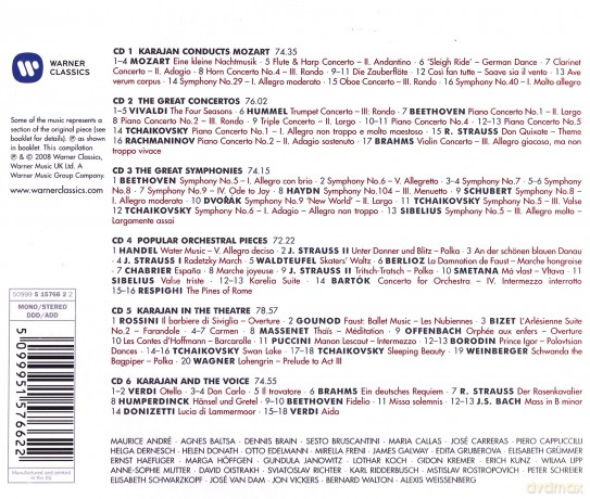 100 Best Karajan [6CD]