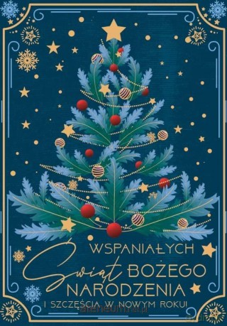 Karnet B6 Boże Narodzenie