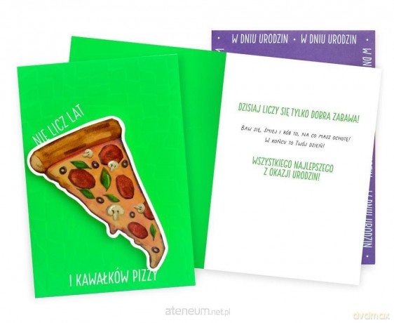 Karnet B6 Uniwersalny pizza