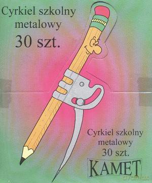 Cyrkiel Metalowy Na Ołówek [SZKOŁA]