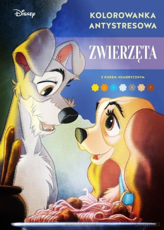 Kolorowanka antystresowa. Zwierzęta. Disney - Marzena Suterska-Kinal [KSIĄŻKA]