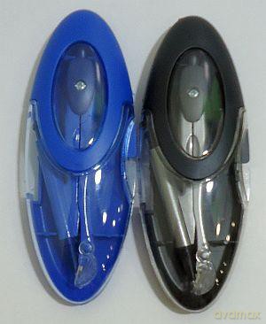 Cyrkiel Metalowy Oval Różowy [SZKOŁA]