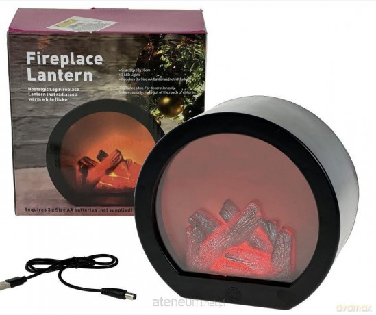 Lampka kominek LED