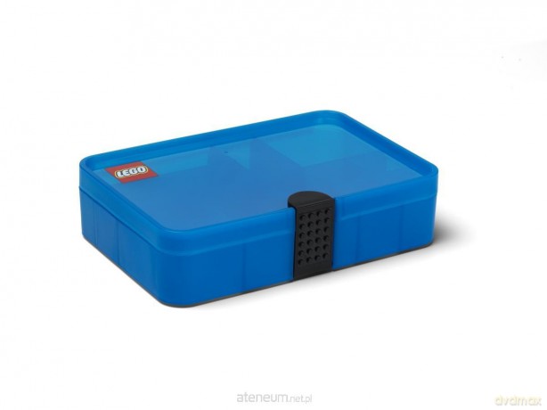 LEGO box do sortowania klocków duży niebieski
