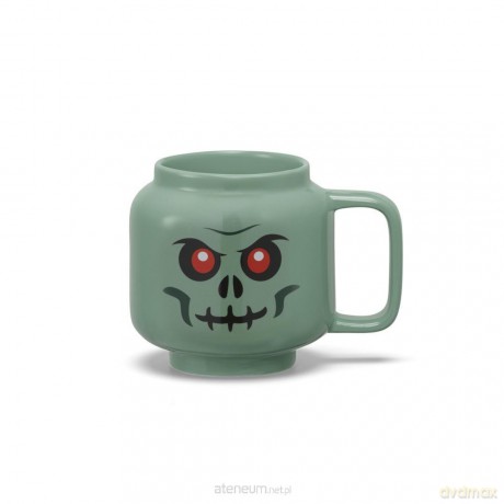 LEGO kubek ceramiczny Iconic Green Skeleton 530ml