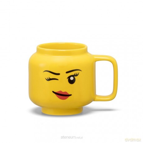 LEGO kubek ceramiczny Iconic Winking Girl mały
