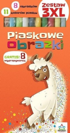 Piaskowe obrazki. Zestaw 3XL