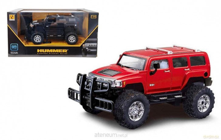 Pojazd z napędem Hummer mix