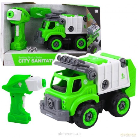 Śmieciarka R/C do skręcania