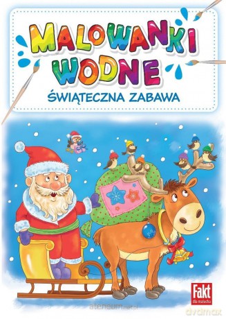 Świąteczna zabawa. Malowanki wodne [KSIĄŻKA]