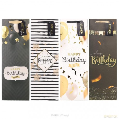Torba prezentowa Party 12x36x9cm mix