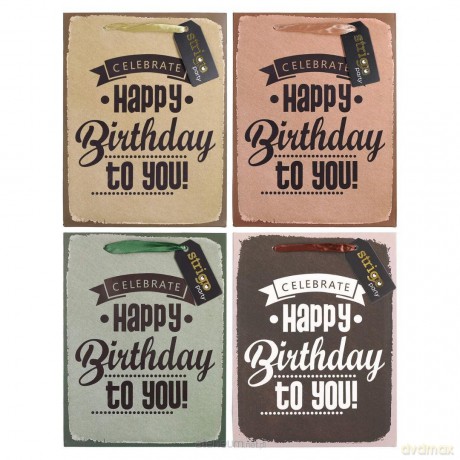 Torba prezentowa Party 18x23x10cm mix