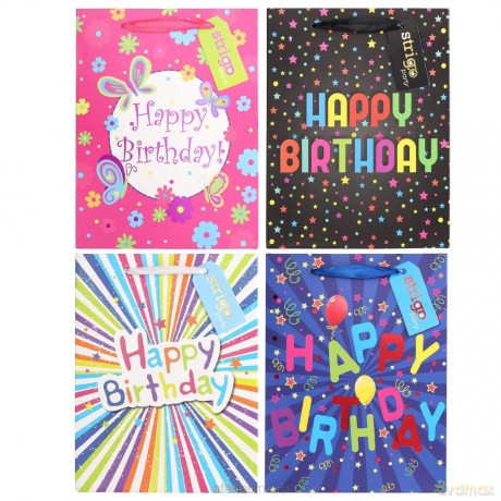 Torba prezentowa Party 18x23x10cm mix