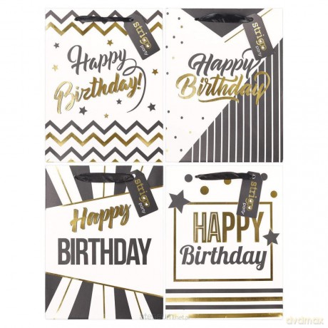 Torba prezentowa Party 18x23x10cm mix
