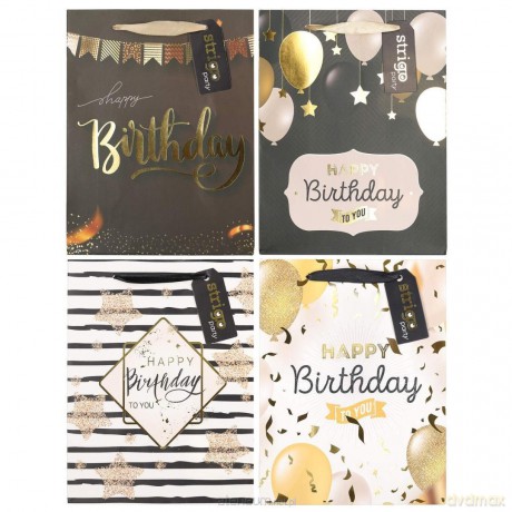Torba prezentowa Party 18x23x10cm mix