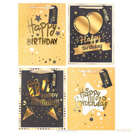 Torba prezentowa Party 18x23x10cm mix