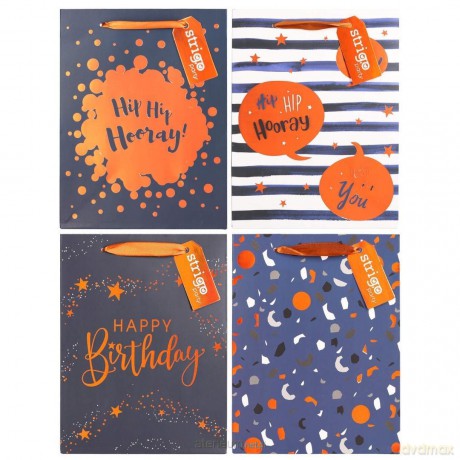 Torba prezentowa Party 18x23x10cm mix