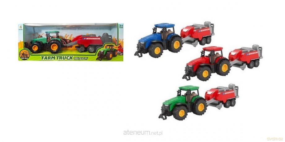 Traktor z maszyną