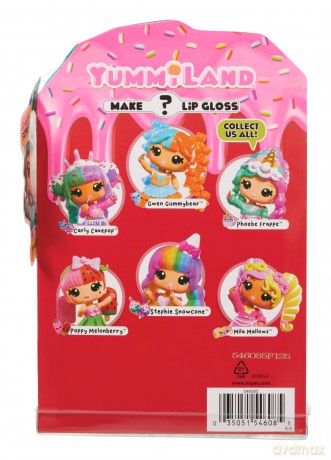 Yummiland Mystery Lip Gloss Doll - Phoebe Frappe