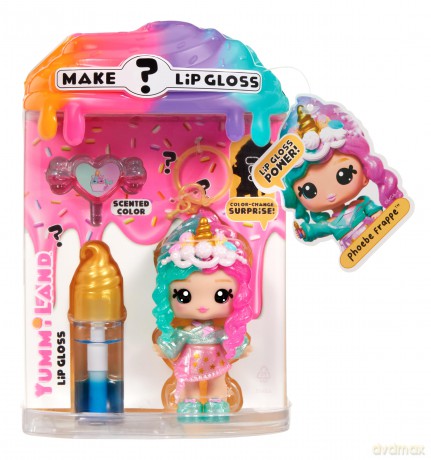 Yummiland Mystery Lip Gloss Doll - Phoebe Frappe