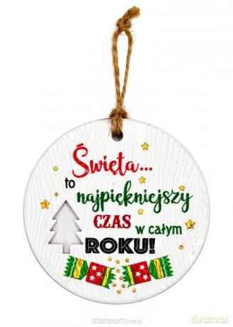 Zawieszka ceramiczna Boże Narodzenie