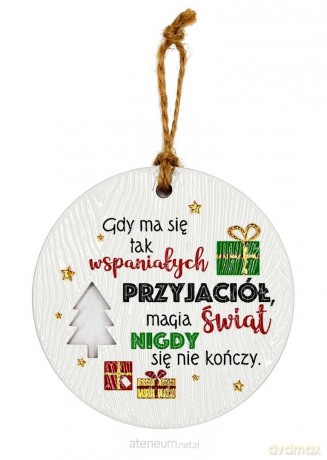 Zawieszka ceramiczna Boże Narodzenie