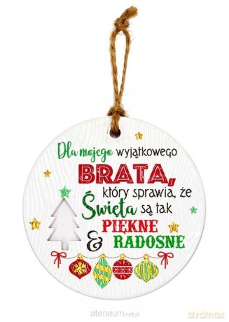 Zawieszka ceramiczna Boże Narodzenie