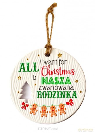 Zawieszka ceramiczna Boże Narodzenie