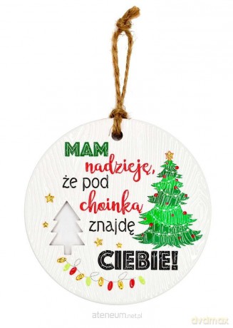 Zawieszka ceramiczna Boże Narodzenie