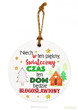 Zawieszka ceramiczna Boże Narodzenie