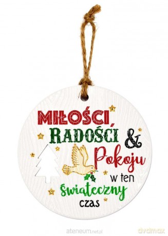 Zawieszka ceramiczna Boże Narodzenie