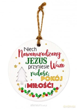 Zawieszka ceramiczna Boże Narodzenie