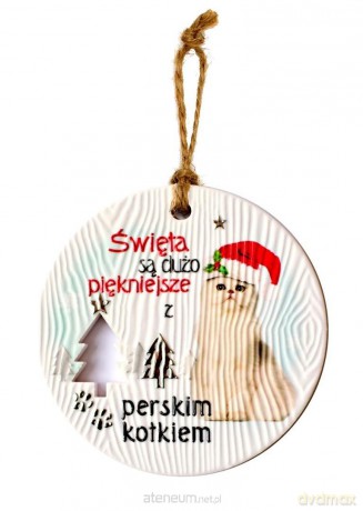 Zawieszka ceramiczna Boże Narodzenie Pers