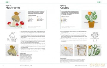 100 Essential Embroidery Motifs - Susie Johns [KSIĄŻKA]