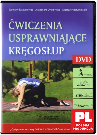 Ćwiczenia Usprawniające Kręgosłup - Wiesław Niesłuchowski, Stanisław Szabuniewicz, Aleksandra Orlikowska [DVD]