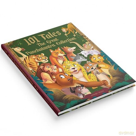 101 Tales The Great Panchatantra Collection - Collection Of Witty Moral Stories For Kids For Personality Development - Wonder House Books [KSIĄŻKA]