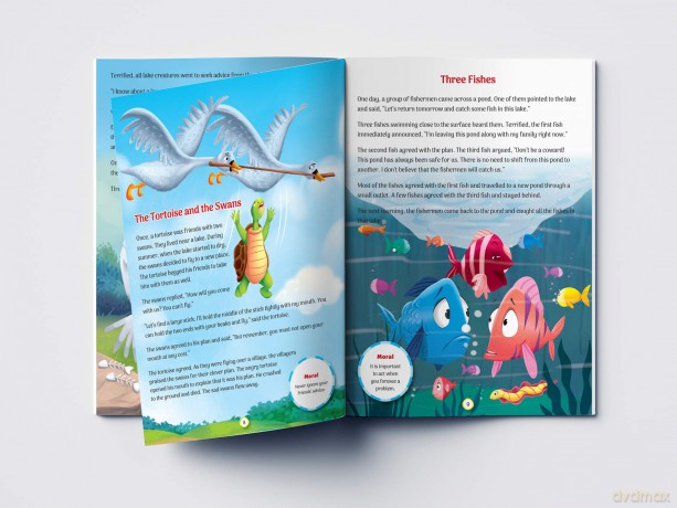 101 Tales The Great Panchatantra Collection - Collection Of Witty Moral Stories For Kids For Personality Development - Wonder House Books [KSIĄŻKA]